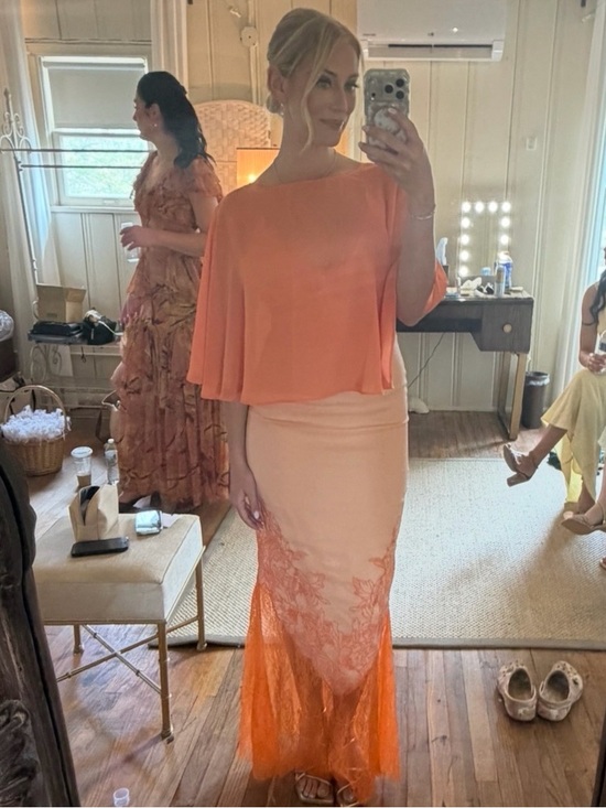 Amazon Other - 🔴Peach shawl for over dress cape